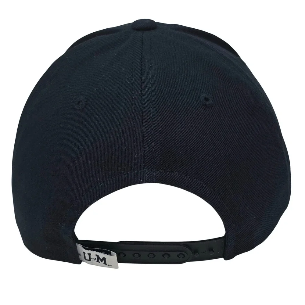 Michigan Wolverines Hat OSFA Navy Blue Cotton Snapback Cap NCAA Top of the World